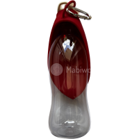 Hunter - Outdoor Trinkflasche mit Silikonnapf List, rot 550ml